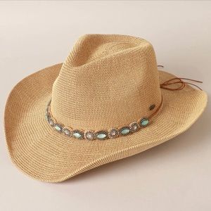 Durango Cowboy Hat with Jeweled Belt